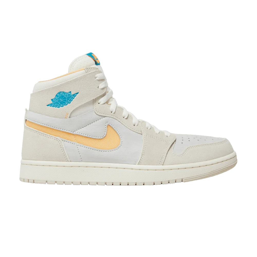 Кроссовки Air Jordan 1 High Zoom Comfort 2 'Light Orewood Citrus'