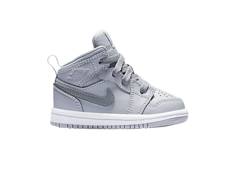 Кроссовки Air Jordan 1 Mid BT Wolf Grey