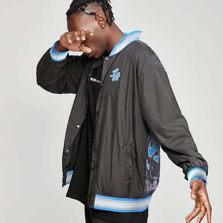 Бомбер Ehot Lakers City Black Bomber