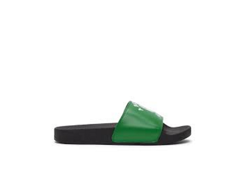 Шлёпанцы A Bathing Ape College Slide Sandals Green
