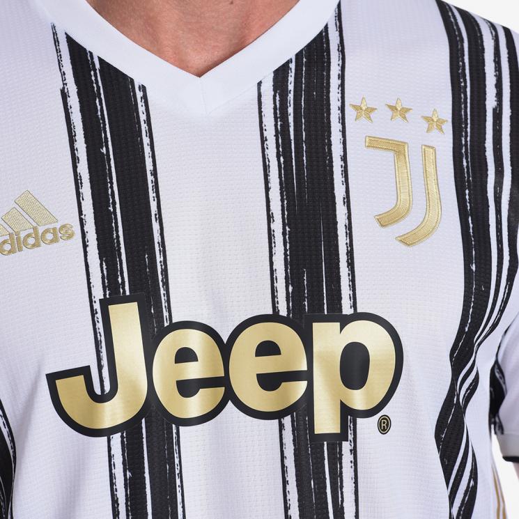Футболка adidas Juventus Maglia Gara Home Authentic 2020/21 Jersey White
