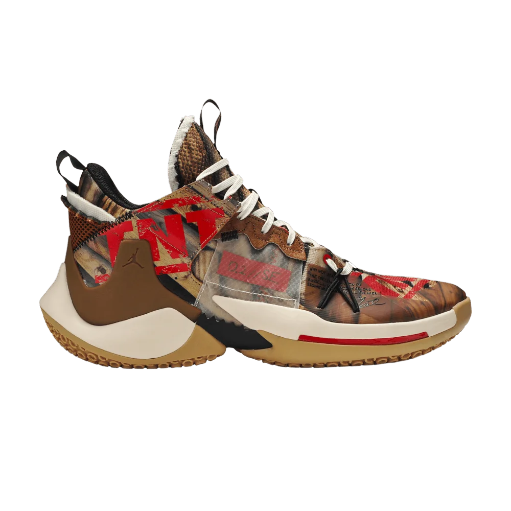 Кроссовки Air Jordan Why Not Zer0.2 SE 'Crash Bandicoot'