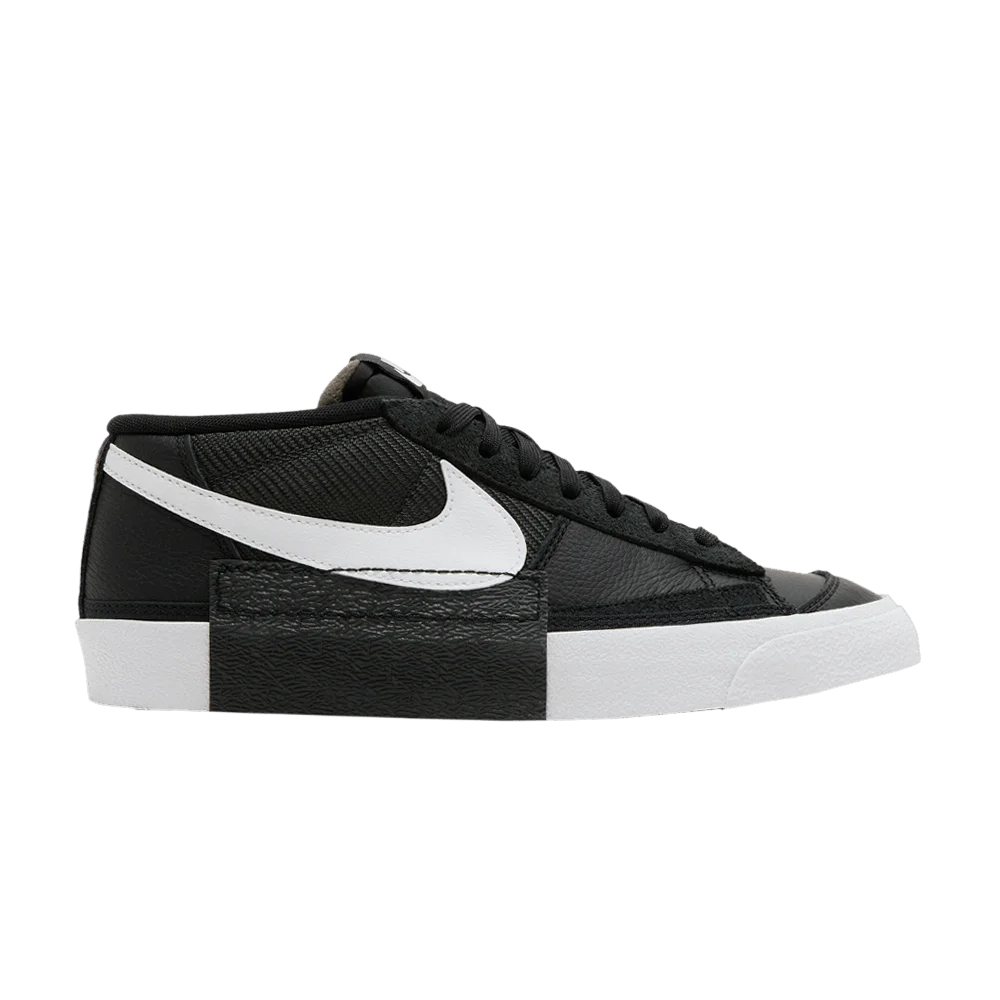 Krossovki-Nike-Blazer-Low-Pro-Club-Black-White