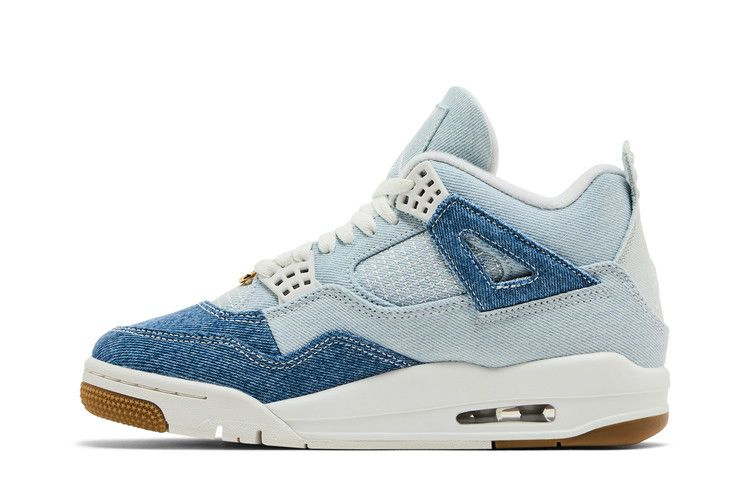 Кроссовки Wmns Air Jordan 4 Retro TEX 'Worn Blue Denim'