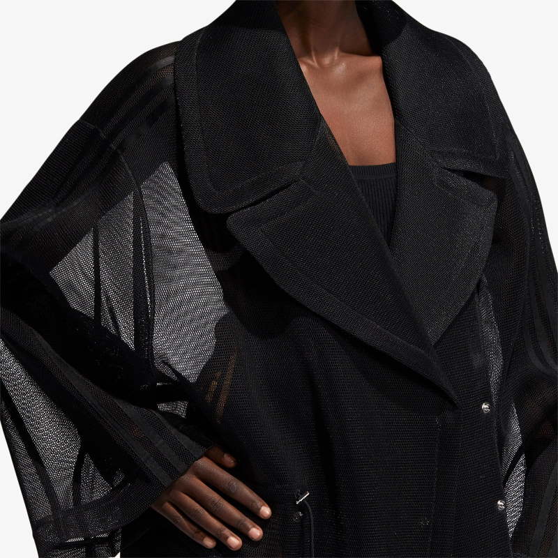 Сетчатая куртка adidas Ivy Park Mesh Jacket Black
