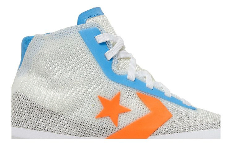 Кроссовки Converse All Star Pro BB High 'Solstice - White Royal Orange'