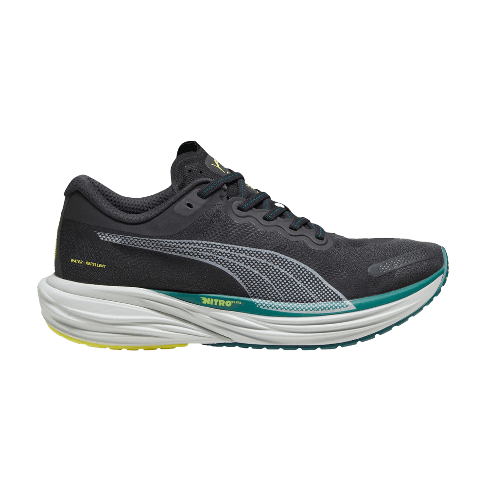 Кроссовки Puma Deviate Nitro 2 WTRepel 'Black Malachite'