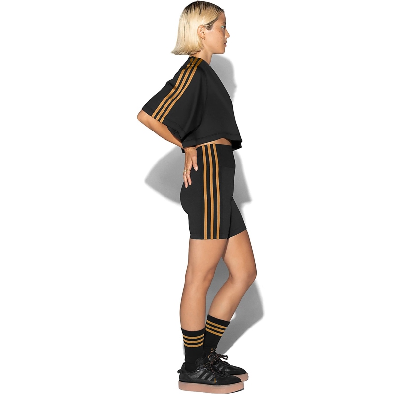 Футболка adidas Ivy Park 3-Stripes Crop Tee Black