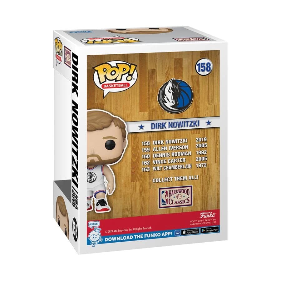 Коллекционная фигурка Funko Dirk Nowitzki 2019 West All Star Game HWC NBA Legends Pop Vinyl