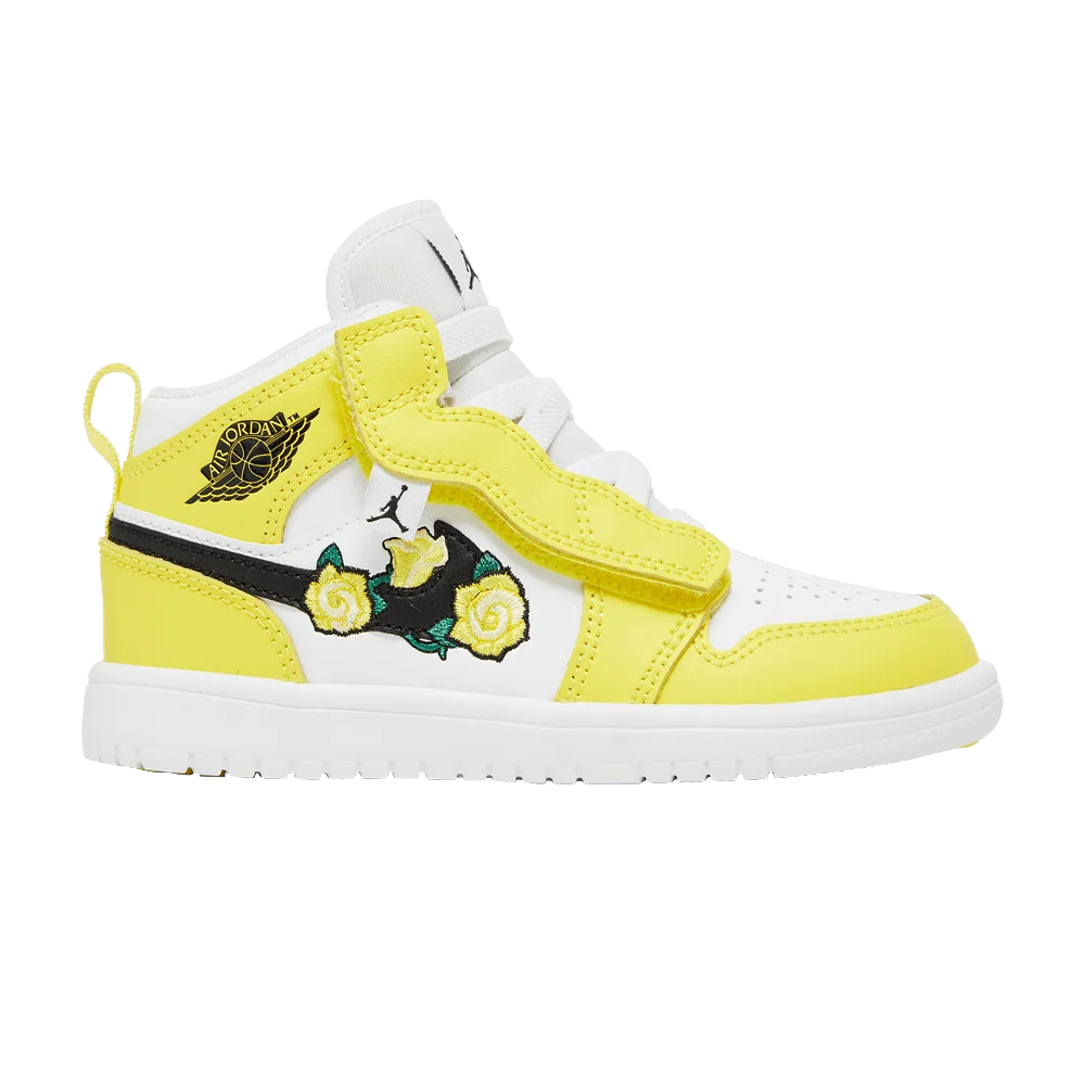 Krossovki-Air-Jordan-1-Mid-ALT-PS-Dynamic-Yellow