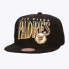 Mitchell-Ness-Black-San-Diego-Padres-Line-Work-Snapback-OG-Snapback-Hat-100x100