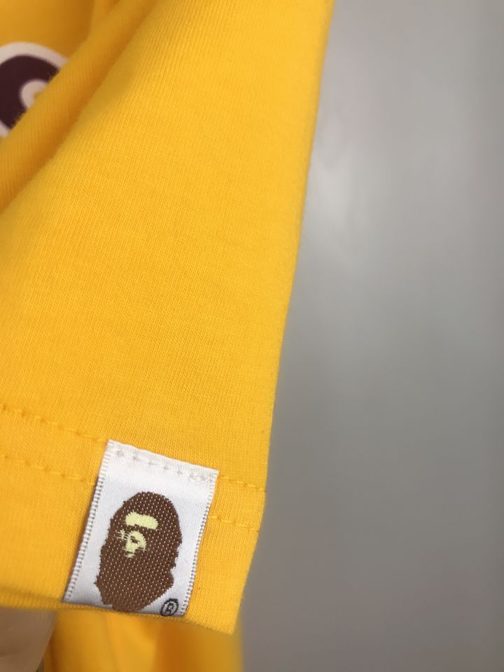 Футболка BAPE x Mitchell & Ness Lakers Tee Yellow