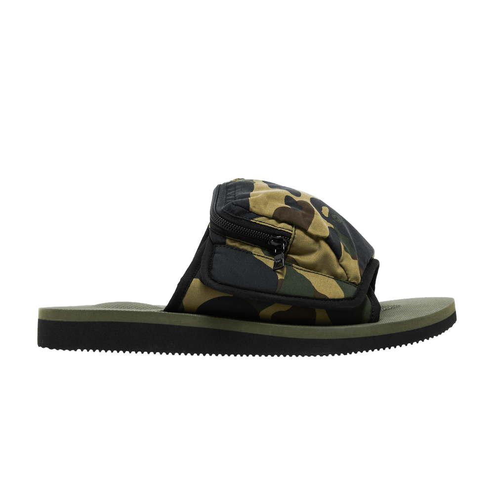 Suicoke x BAPE Camo Dao Sandal 'Green'