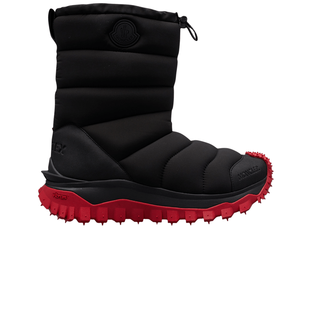 Moncler Trailgrip Après Boots GORE-TEX 'Black Red'