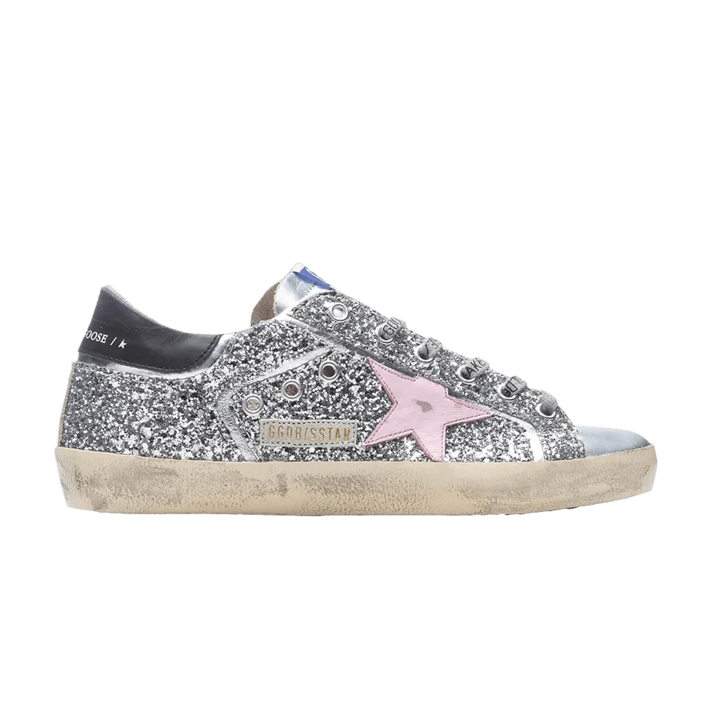 Krossovki-Golden-Goose-Wmns-Superstar-Silver-Baby-Pink
