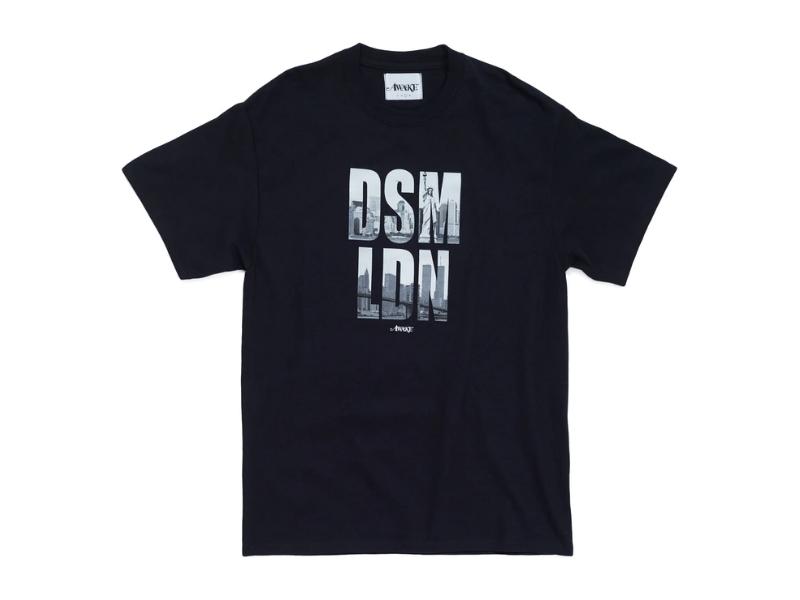Футболка Awake Spring 2019 DSM London Tee Black