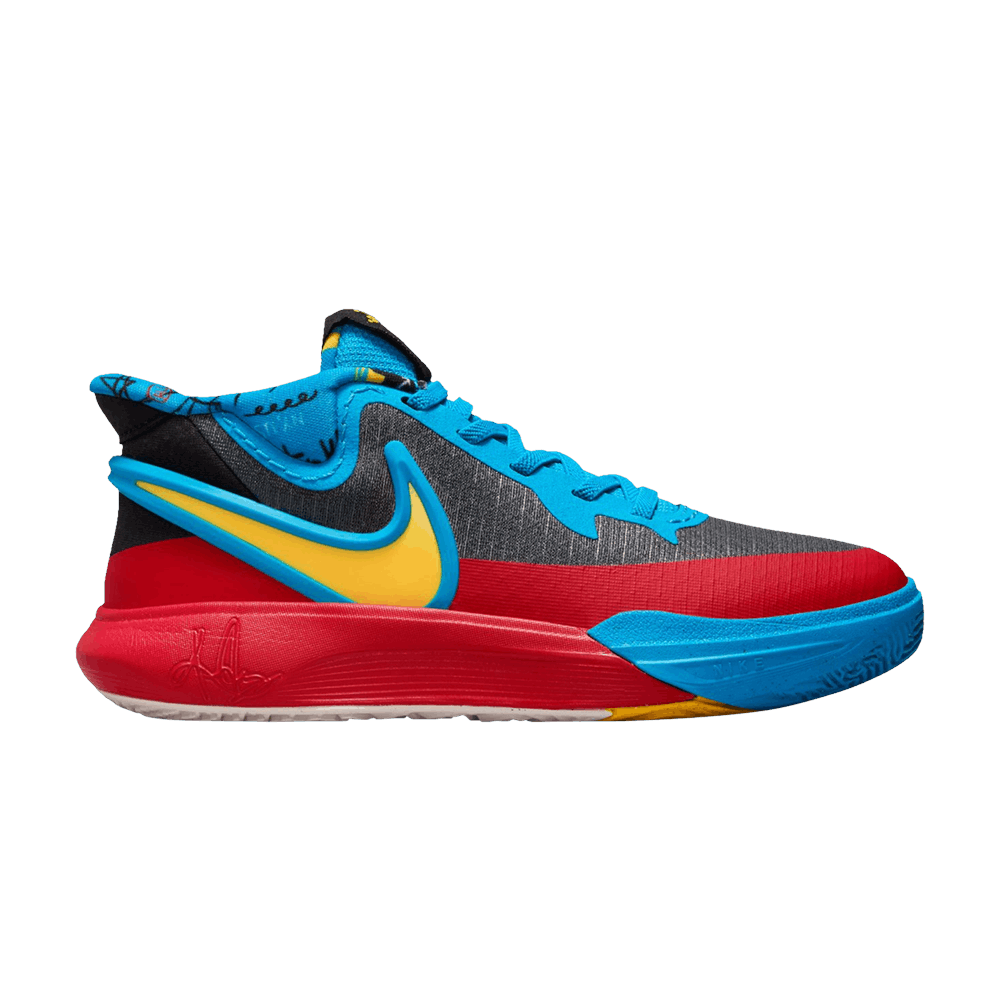 Кроссовки Nike Kyrie 8 GO SE PS 'Black Blue Tour Yellow'