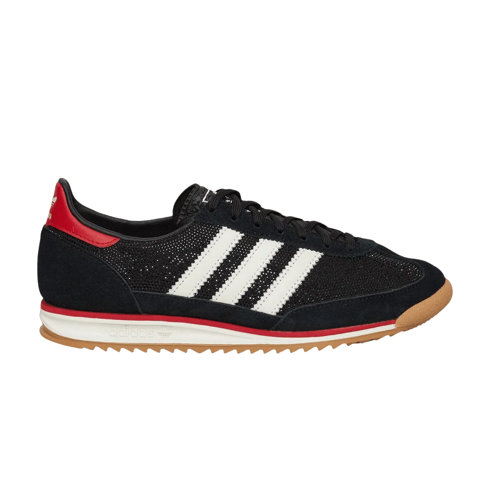 Кроссовки adidas Wmns SL72 OG 'Black Off White Better Scarlet'