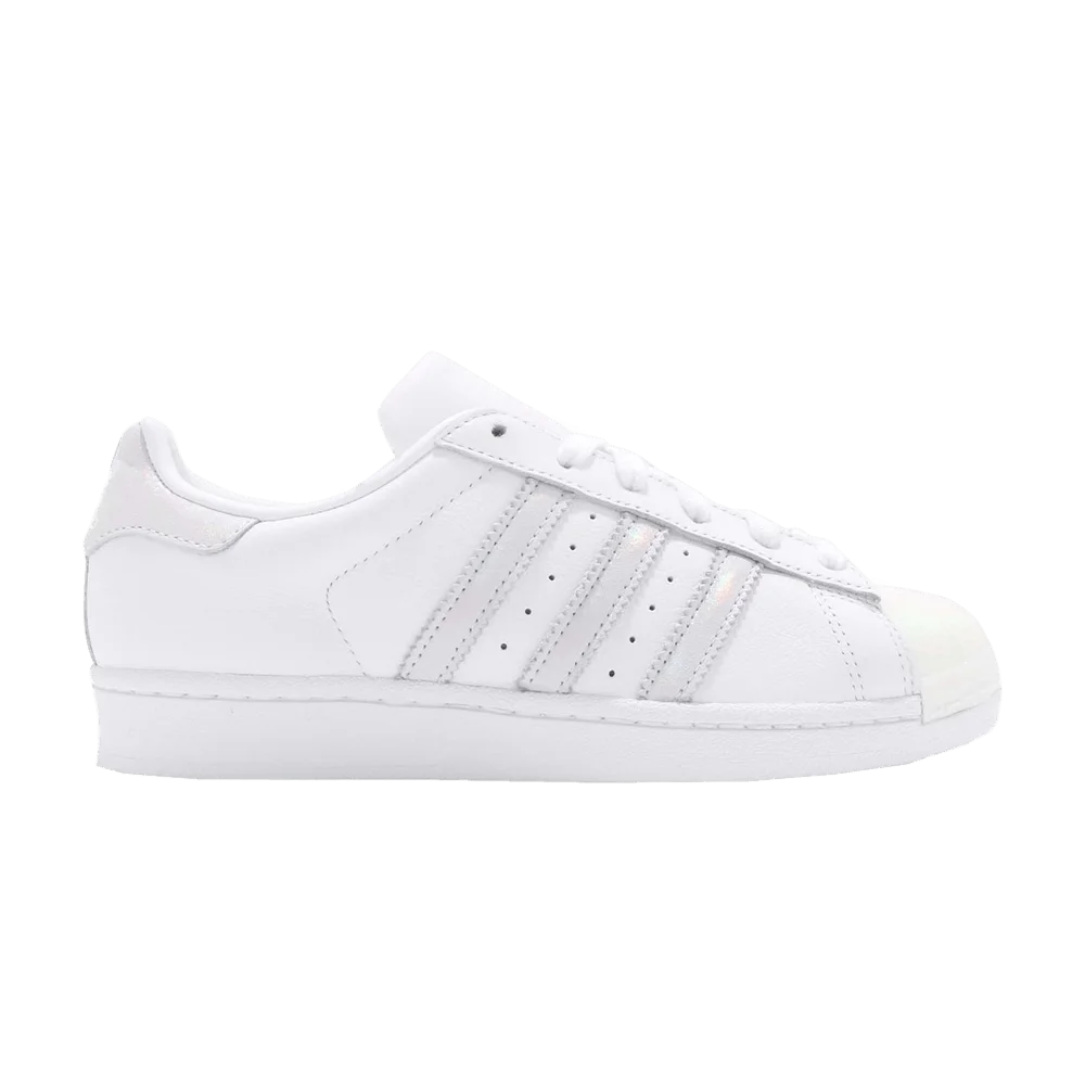 Krossovki-Adidas-Superstar-J-Footwear-White