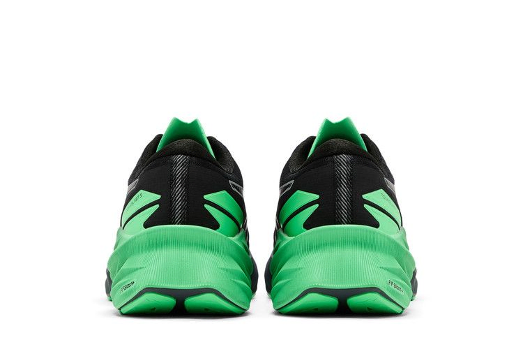Кроссовки ASICS Novablast 3 Lite-Show 'Black New Leaf'