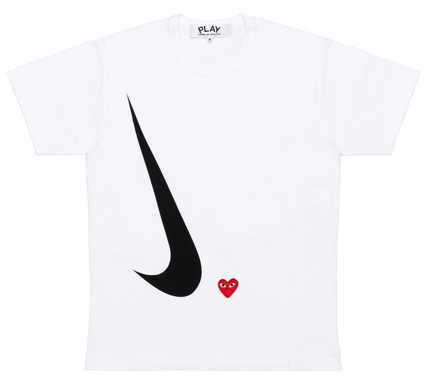 Футболка CDG x Nike T-Shirt White
