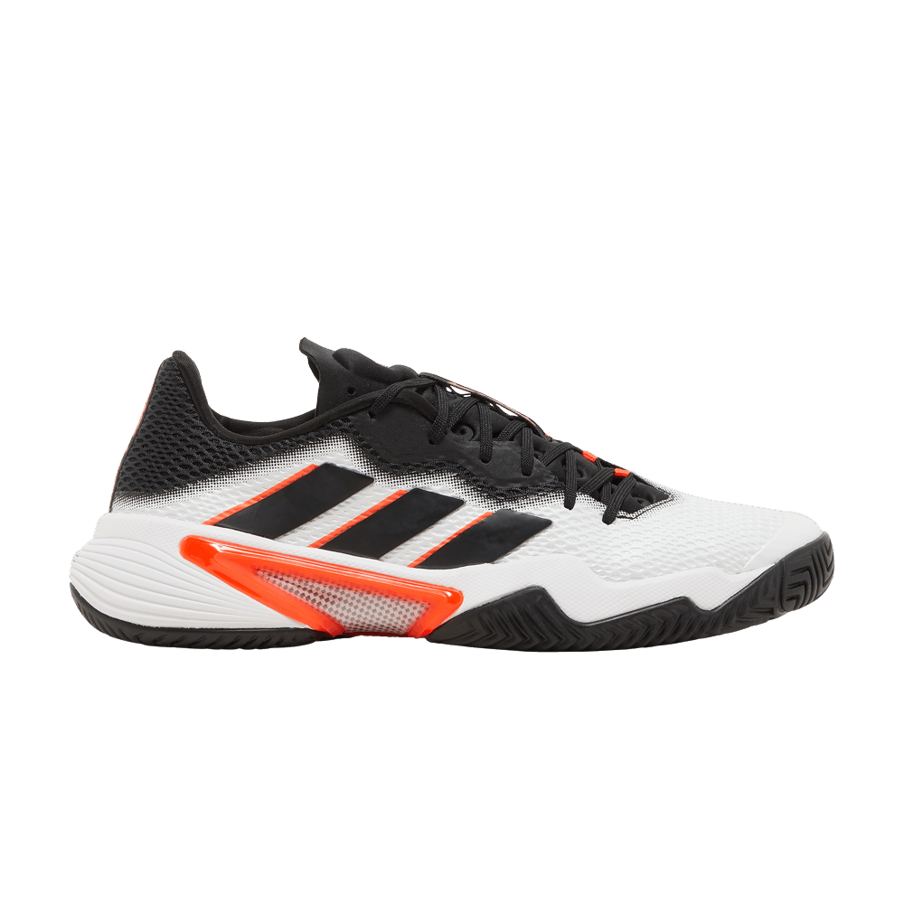 Кроссовки adidas Barricade 'White Black Solar Red'