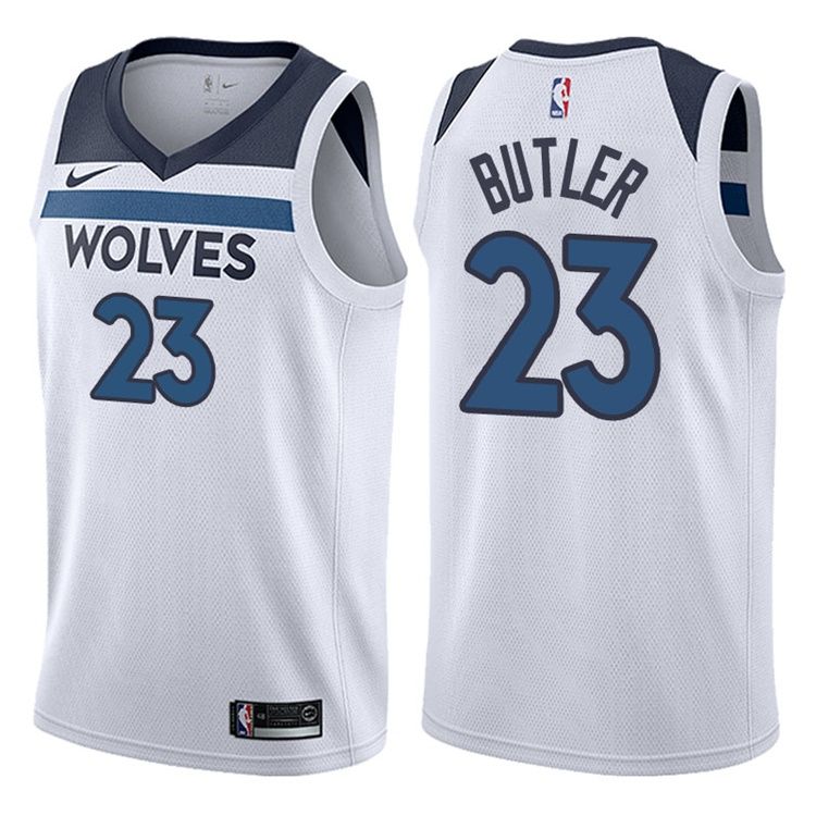 Баскетбольная джерси 2017-18 Jimmy Butler Minnesota Timberwolves #23 Association White