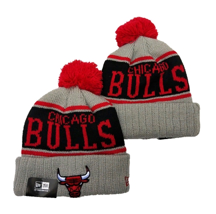 Шапка 2019 NBA Chicago Bulls Red Grey Hat