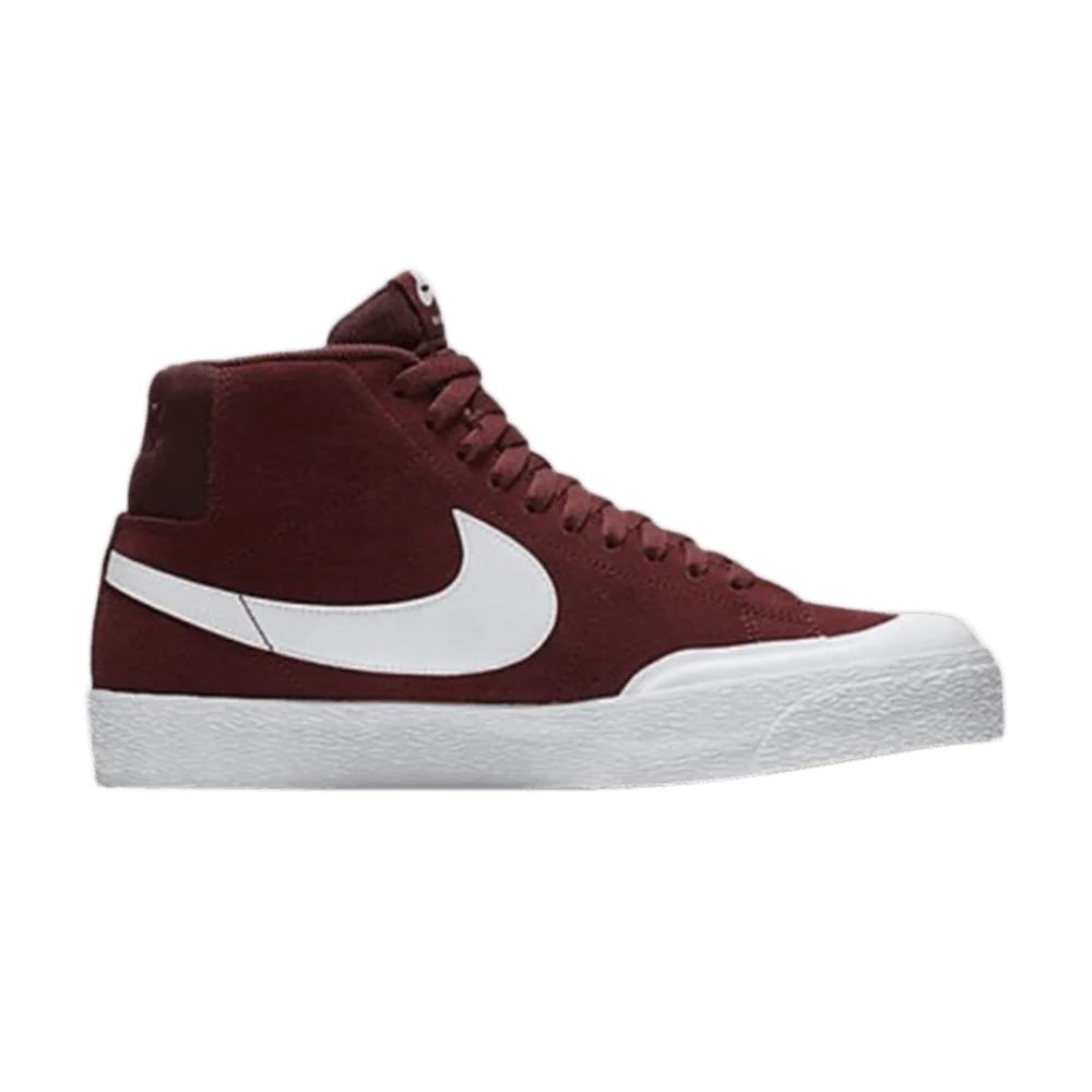 Krossovki-Nike-Zoom-Blazer-Mid-SB-XT-Dark-Team-Red