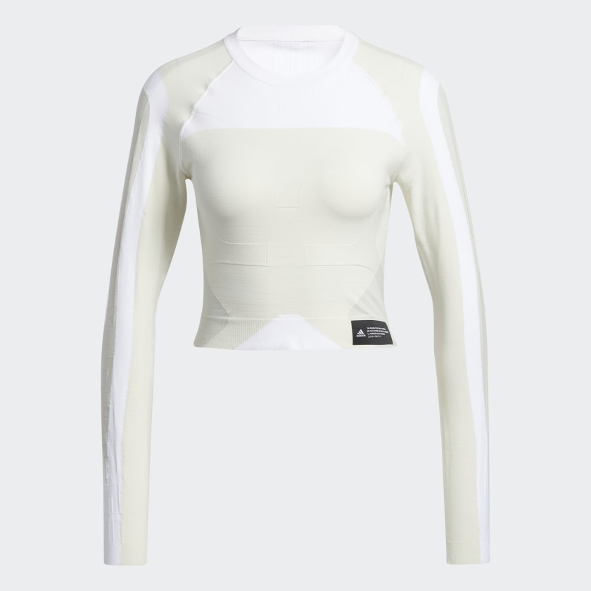 Лонгслив adidas Pharrell Williams 18GG Women's Base Tee White