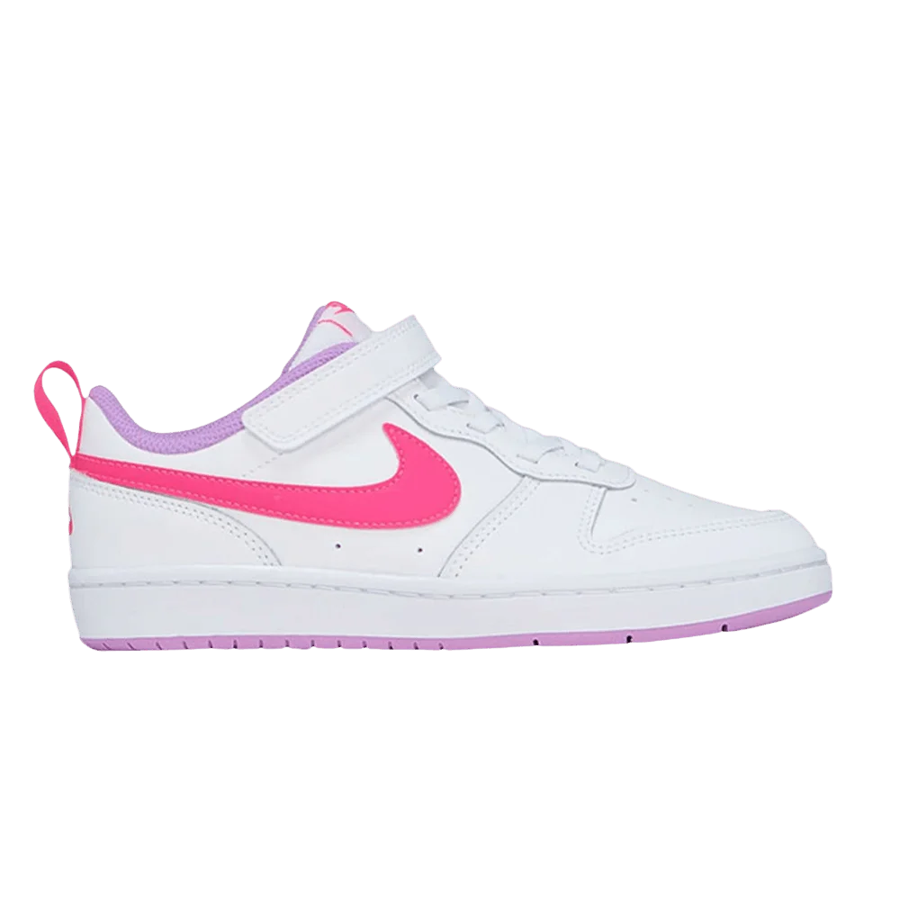Krossovki-Nike-Court-Borough-Low-2-PS-White-Fuchsia-Glow