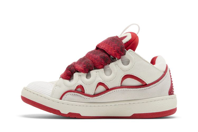 Кроссовки Lanvin Wmns Curb Sneakers 'White Red'