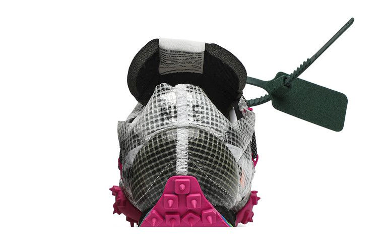 Кроссовки Off-White x Nike Wmns Waffle Racer 'Fuchsia'