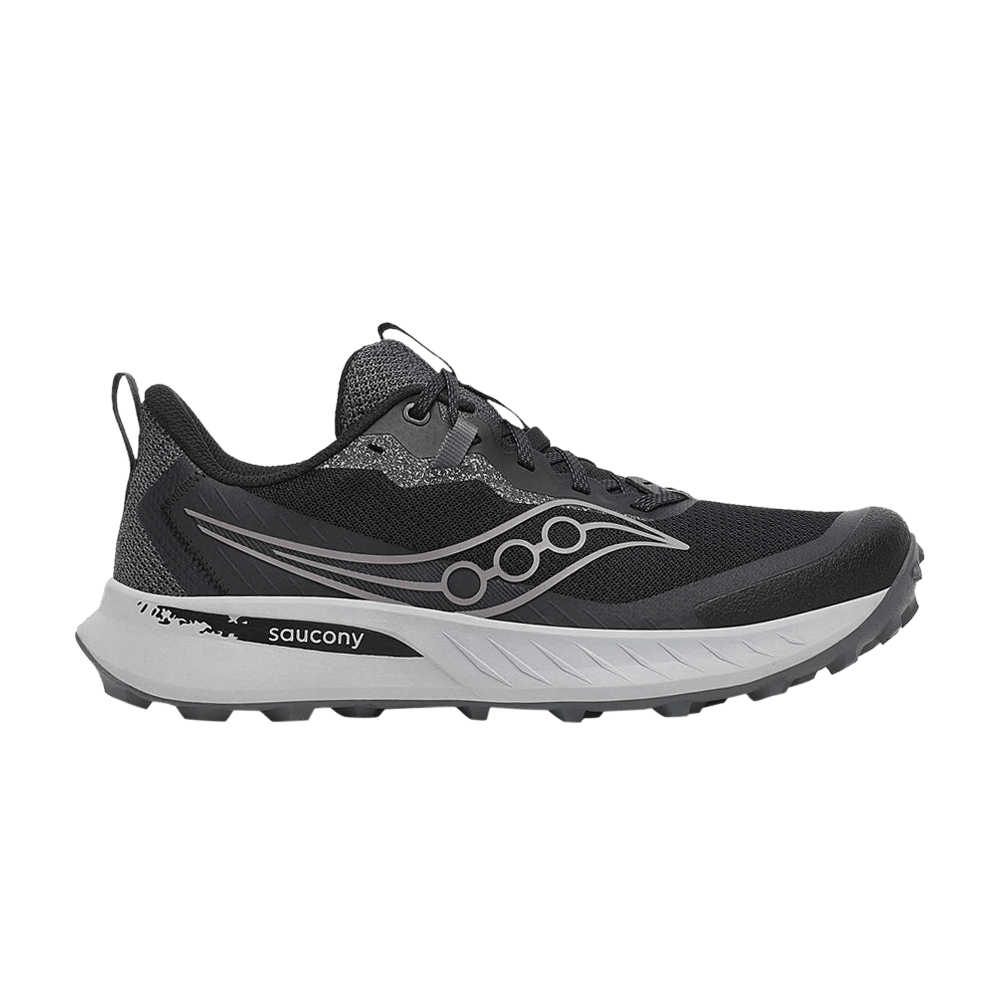 Кроссовки Saucony Peregrine 15 Wide 'Black Shadow'