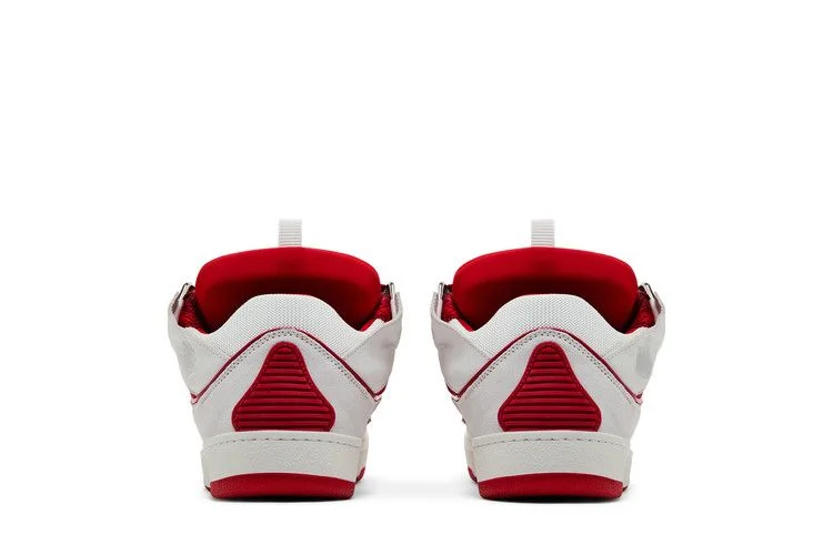 Кроссовки Lanvin Curb Sneakers 'White Red'