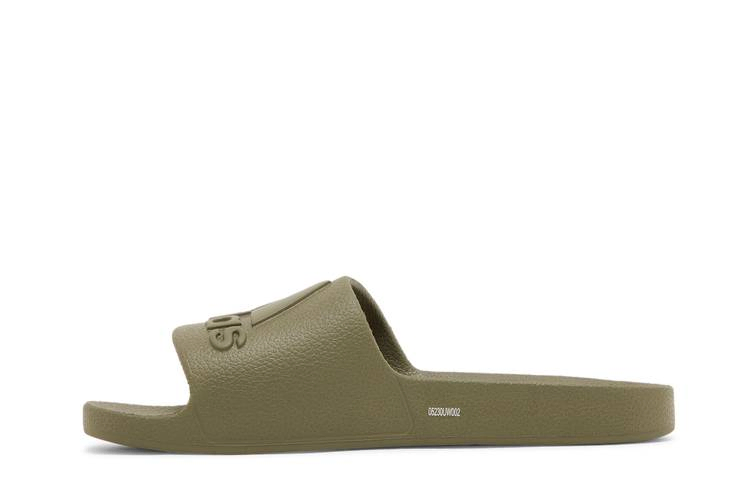 Adidas Adilette Aqua Slides 'Olive Strata'