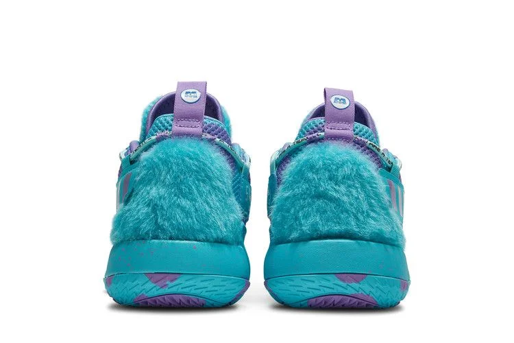 Кроссовки Monsters Inc. x adidas Dame 7 EXTPLY Big Kid 'Sulley'