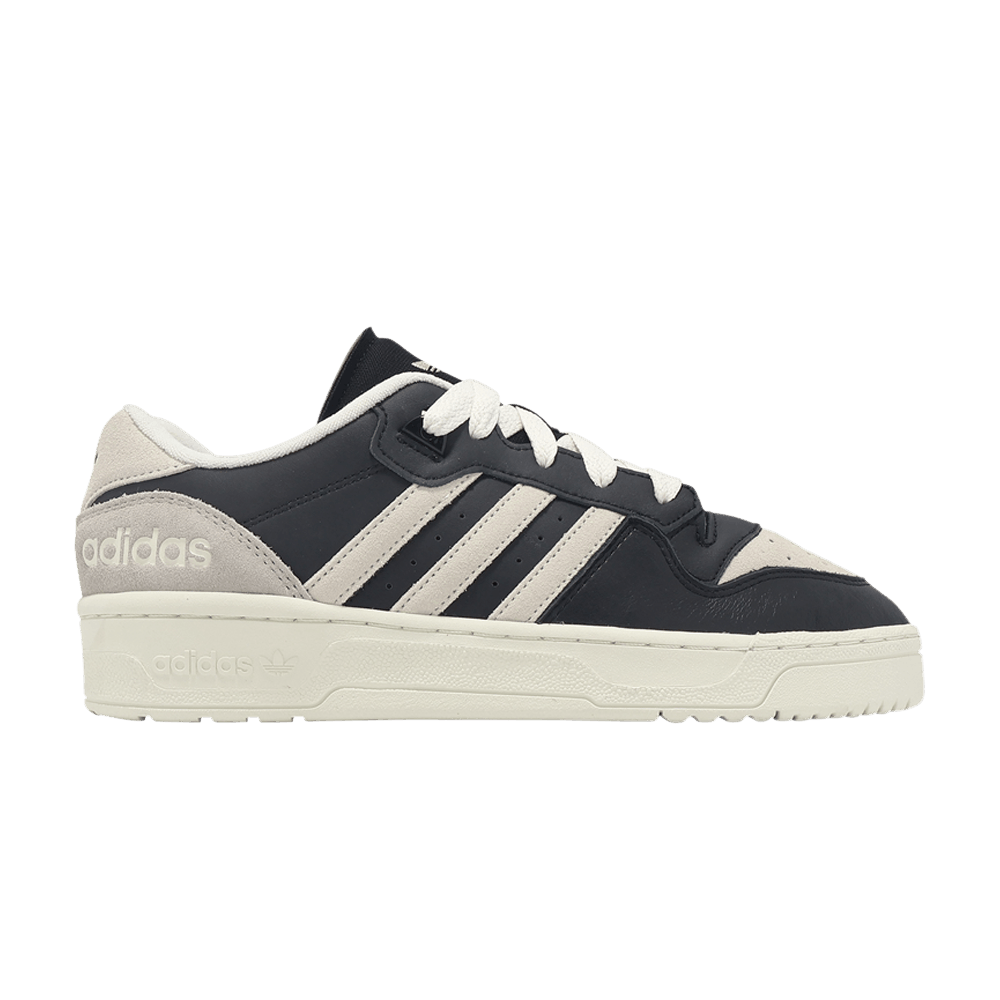 Кроссовки Adidas Rivalry Low 'Black Ivory'