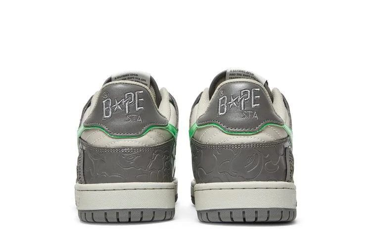 Krossovki-BAPE-Sk8-Sta-Grey-Green-5