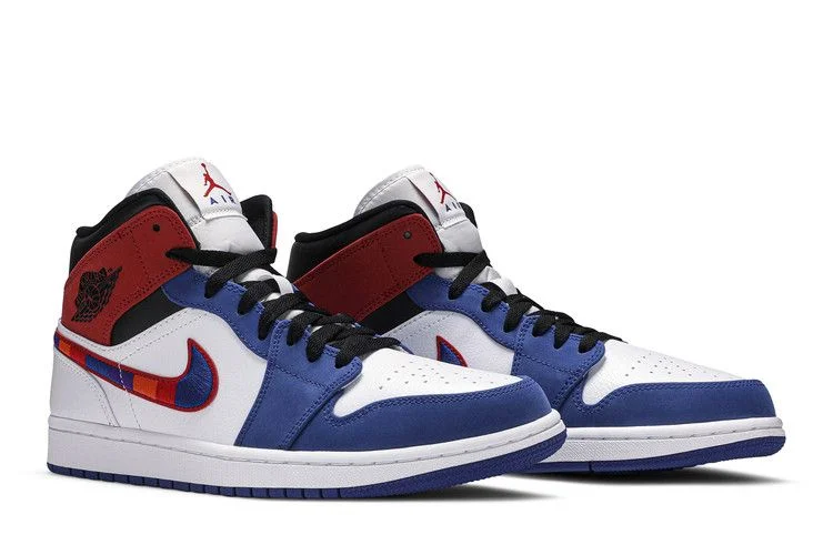 Krossovki-Air-Jordan-1-Mid-Multicolored-Swoosh-7