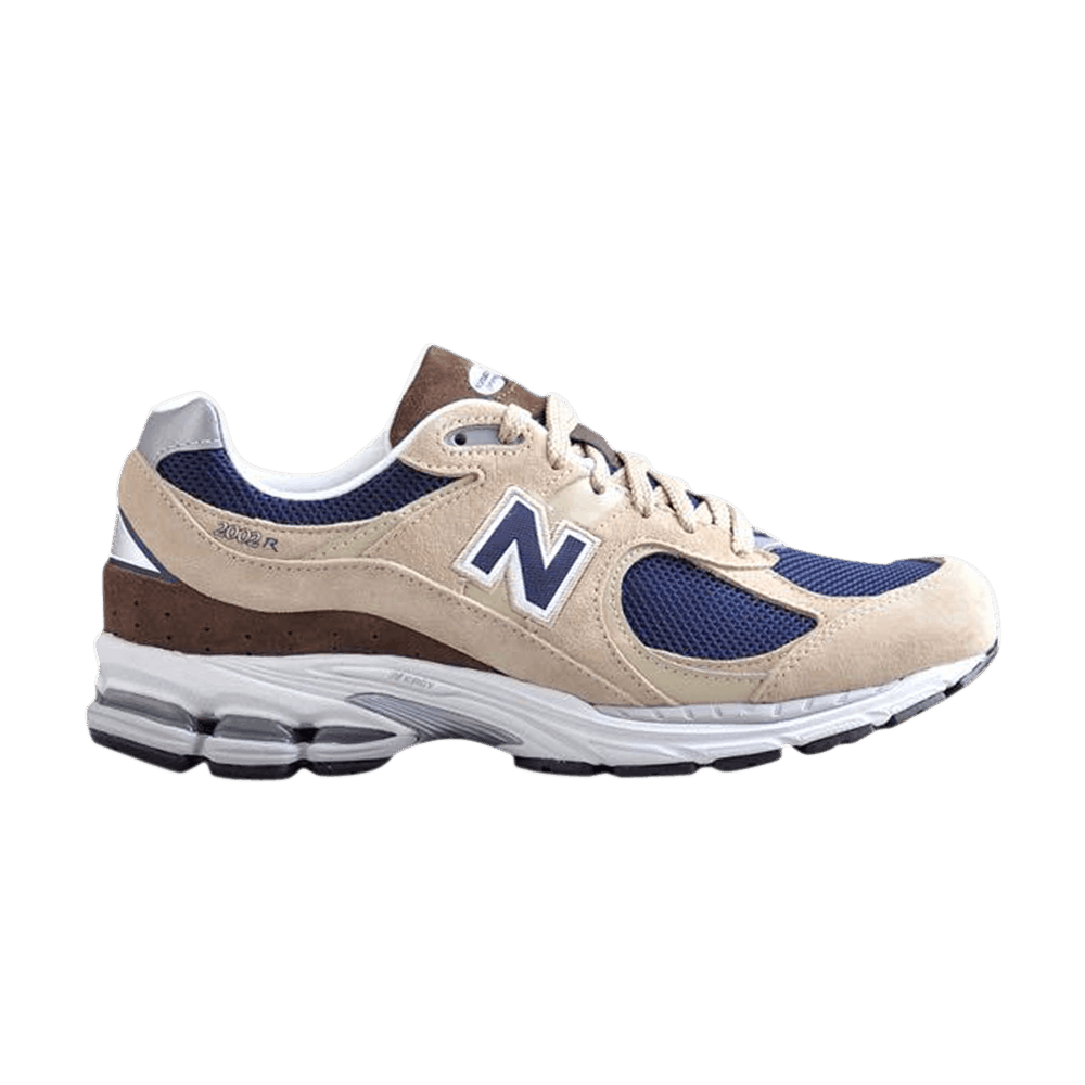 Кроссовки New Balance 2002R 'Beige Navy Blue'