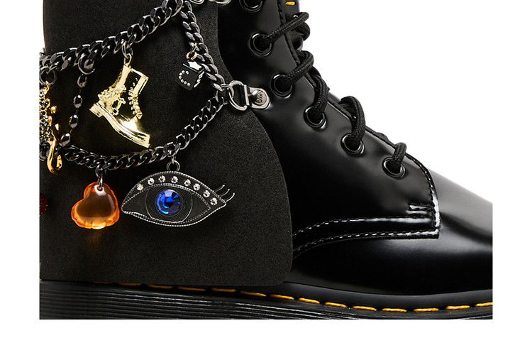 Кроссовки Dr. Martens Marc Jacobs x Wmns Jadon Smooth Leather Platform Boot 'Black'
