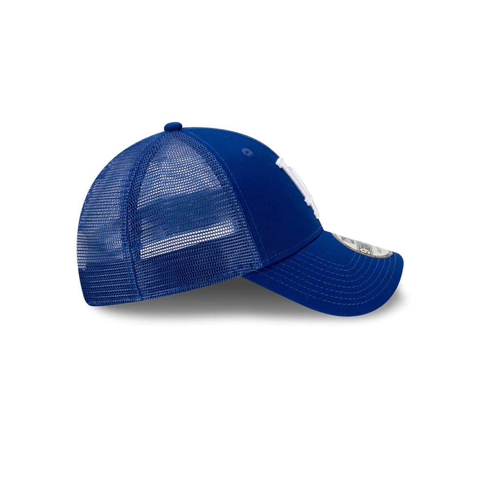 Бейсболка New Era Los Angeles Dodgers Team Colour 9FORTY Trucker MLB Snapback Hat