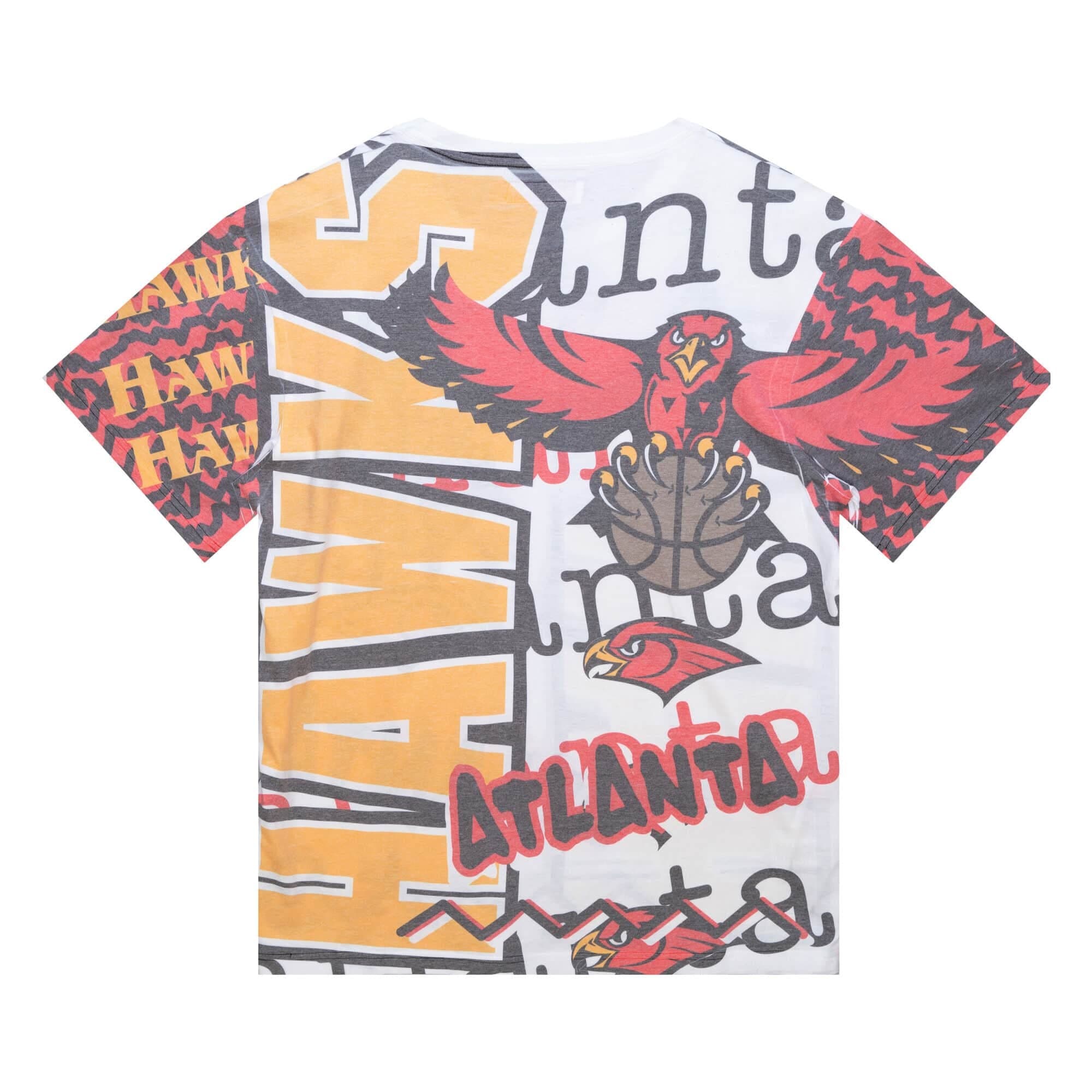 Футболка Mitchell & Ness Jumbotron 2.0 Sublimated SS Atlanta Hawks T-Shirt