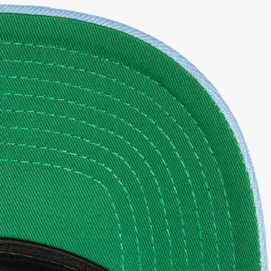 Бейсболка Mitchell & Ness Navy North Carolina Tar Heels Boom Text Pro Vintage Snapback Hat