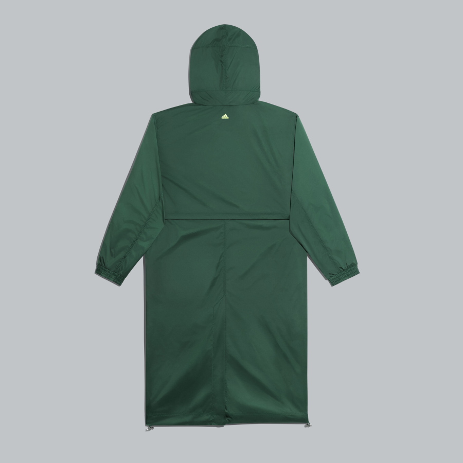 Куртка adidas Ivy Park Wind Jacket (Gender Neutral) Dark Green/Hi-Res Yellow