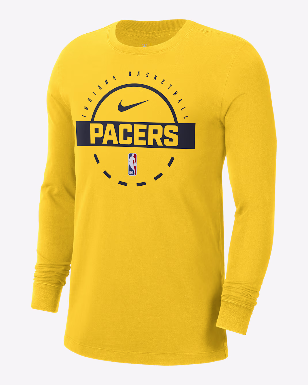 Мужской лонгслив Nike NBA Indiana Pacers Essential Amarillo