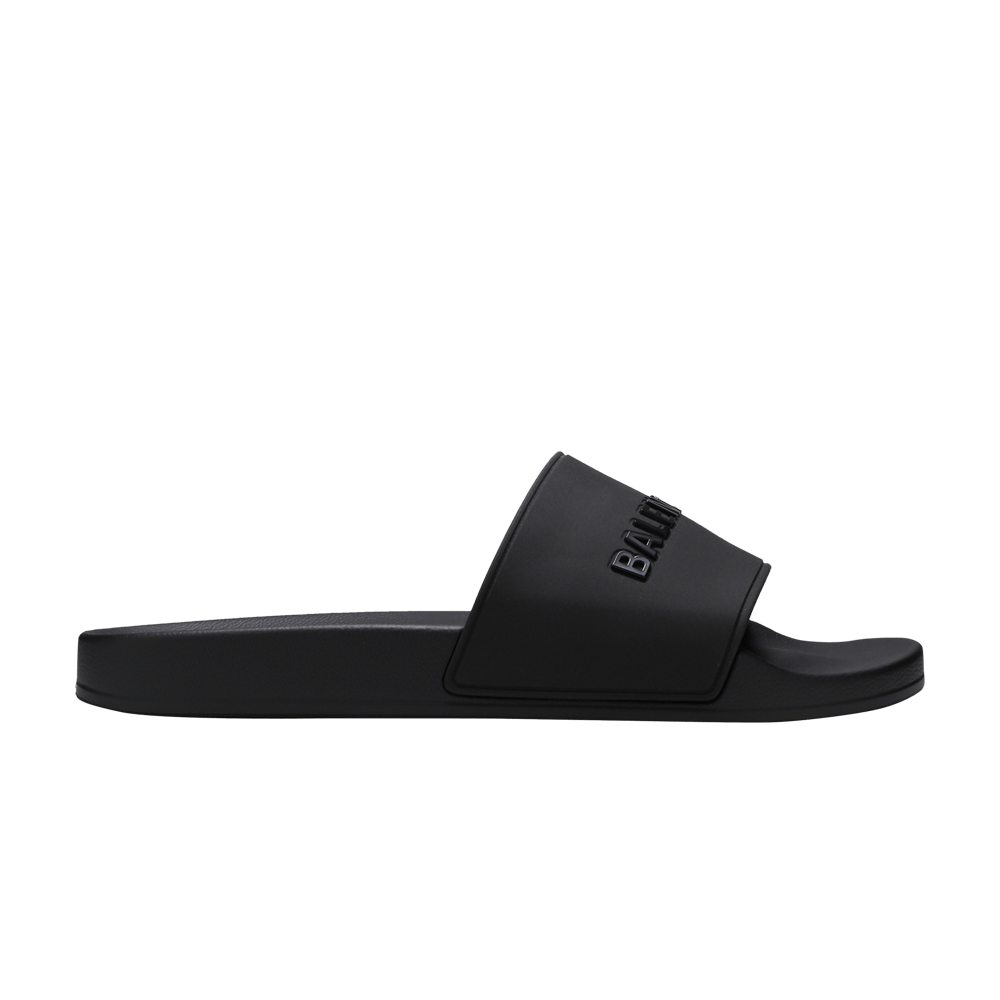 Balenciaga Pool Slides 'Black'