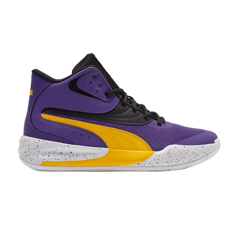 Кроссовки Puma Triple Mid Splatter 'Prism Violet Spectra Yellow'
