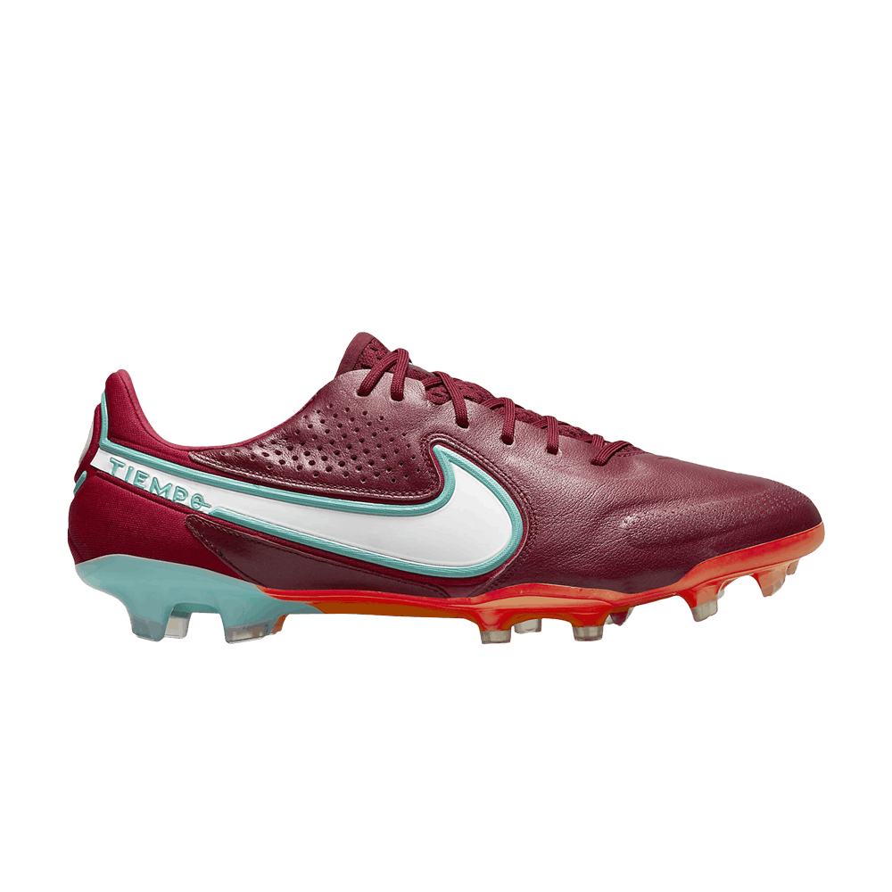 Кроссовки Nike Tiempo Legend 9 Elite FG 'Team Red Mystic Hibiscus'